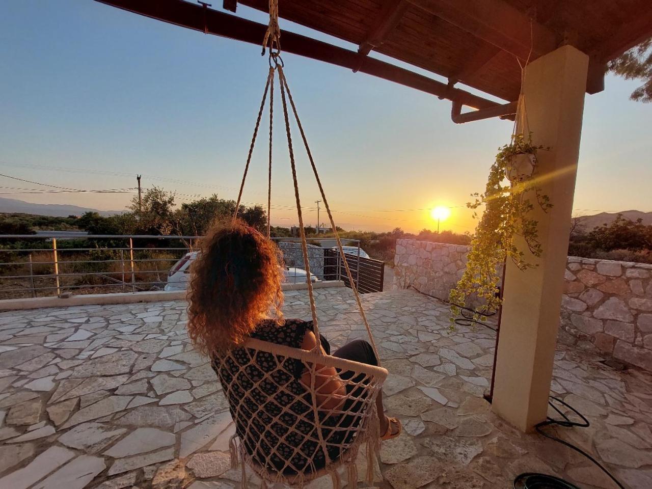 Villa Near Seitan Beach Khordhákion Екстериор снимка